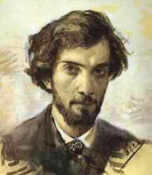 Levitan - Self-portrait drawing.jpg